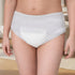 Fazlanix Pull-Up Einweg Inkontinenzhosen für Erwachsene Medium 86-117cm – Person trägt bequeme, diskrete und saugfähige Inkontinenzhose