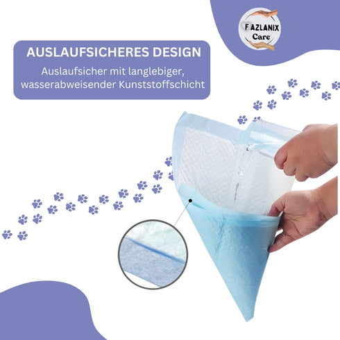Fazlanix Pipi Matte L 60x60cm – zuverlässige Flüssigkeitsaufnahme
